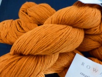 Rowan Creative Linen #651, Pumpkin