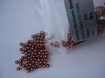 Debbie Abrahams Silver Lined Copper Beads Size 8/0