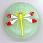 Dragonfly Buttons - Eau de Nil