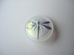 Dragonfly Buttons - Pale Aqua