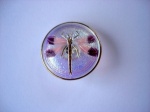 Dragonfly Buttons - Pink / Mauve