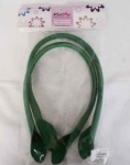 Knit Pro Faux Leather Bag Handles - Emerald