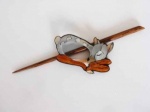 Deer Shell Shawl Pin Set