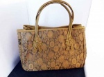 Mili Silk Gold Tote Bag