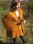 Ilga Leja Field and Forest Shawl / Scarf