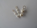 Knit Pro Zooni Beaded Stitch Markers - Pearl