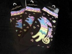 Laurel Burch Dog and Puppy Socks