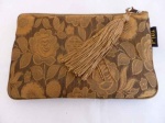 Mili Silk Accessories Pouch - Gold
