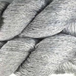 Artyarns Puffy Cable Shawl Kit - Silver