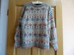 Hand Knitted Rachel Grimmer Fair Isle Sweater