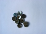 Rowan Medium Grey Pearl Buttons #316