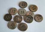 Rowan Medium Smoke Mother of Pearl Buttons #347