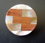 Trendsetter Inlaid Wood and Shell Buttons