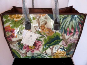 Anna Griffin Palmer Tropical Tote Bag