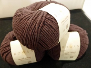 Rowan Wool Cotton #956, Coffee Rich